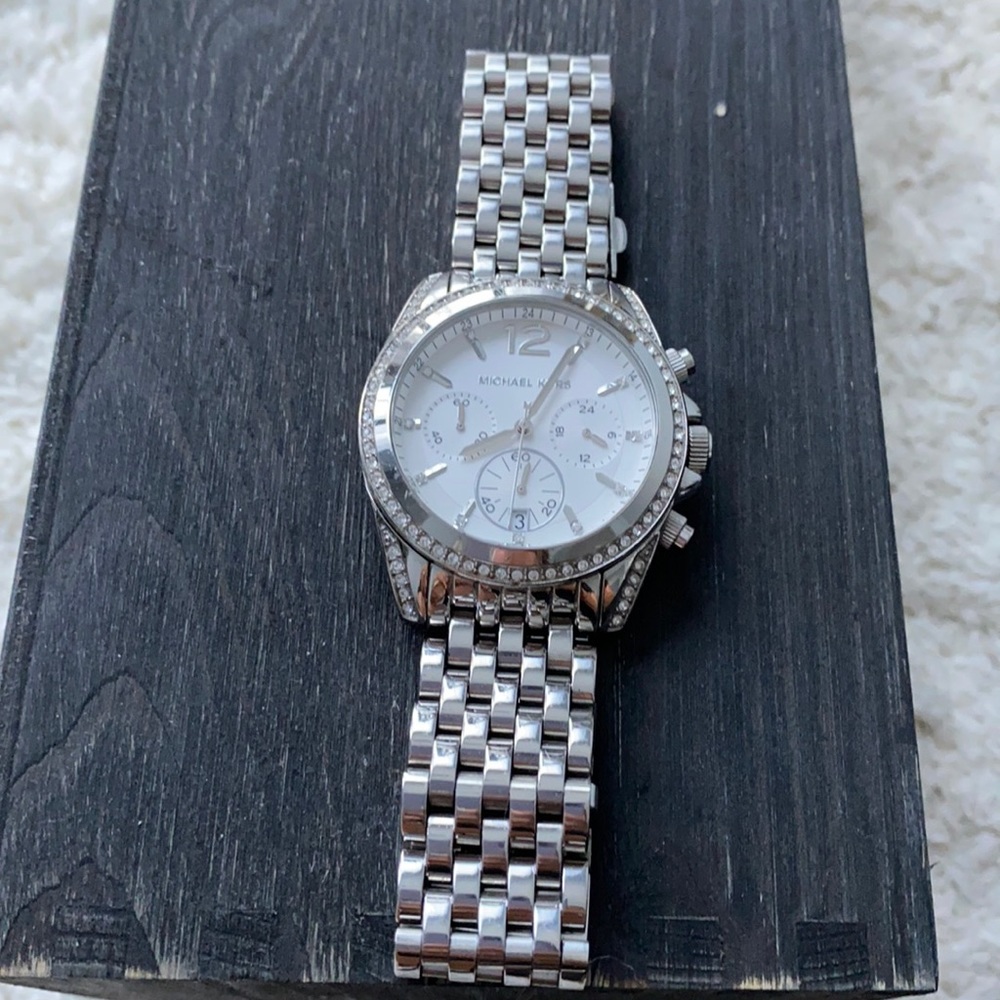 Silver Michael Kors watch